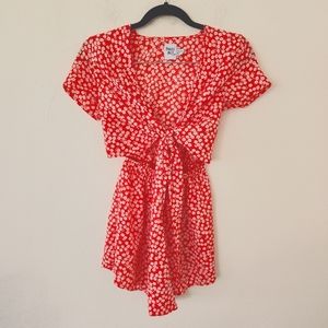 Princess Polly Virgo Ditsy Romper Sz.0